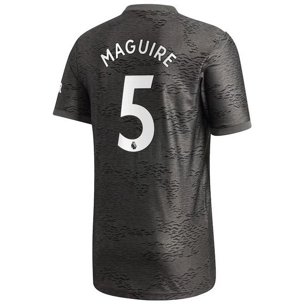 Trikot Manchester United NO.5 Maguire Auswarts 2020-21 Schwarz Fussballtrikots Günstig